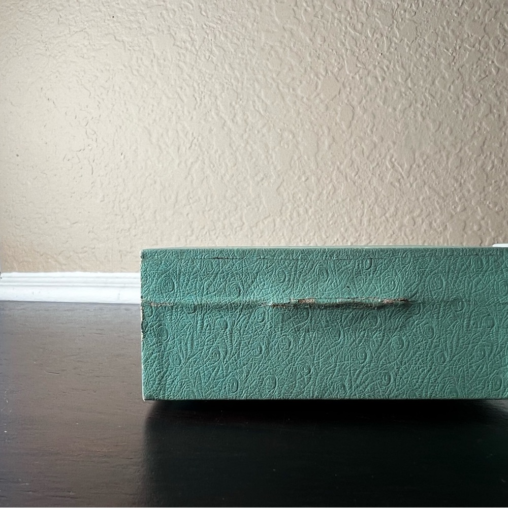SOLD $650 1950’s Rolex ORIGINAL Vintage 1950's Aqua Watch Box With Original - Picture 9 of 10